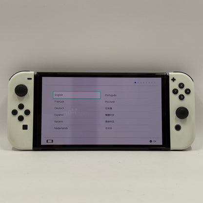 Nintendo Switch OLED Video Game Console HEG-001 Black/White