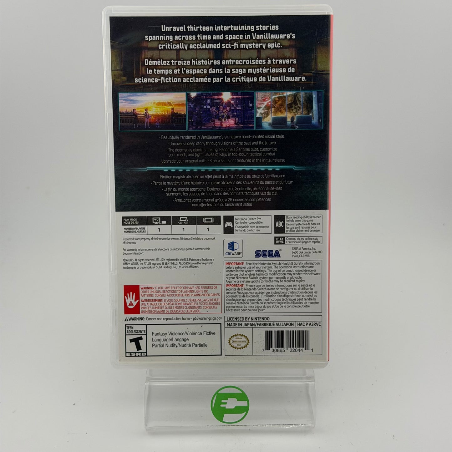13 Sentinels: Aegis Rim (Nintendo Switch, 2022)