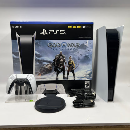 Sony PlayStation 5 Digital Edition PS5 1TB White Gaming System CFI-1215B