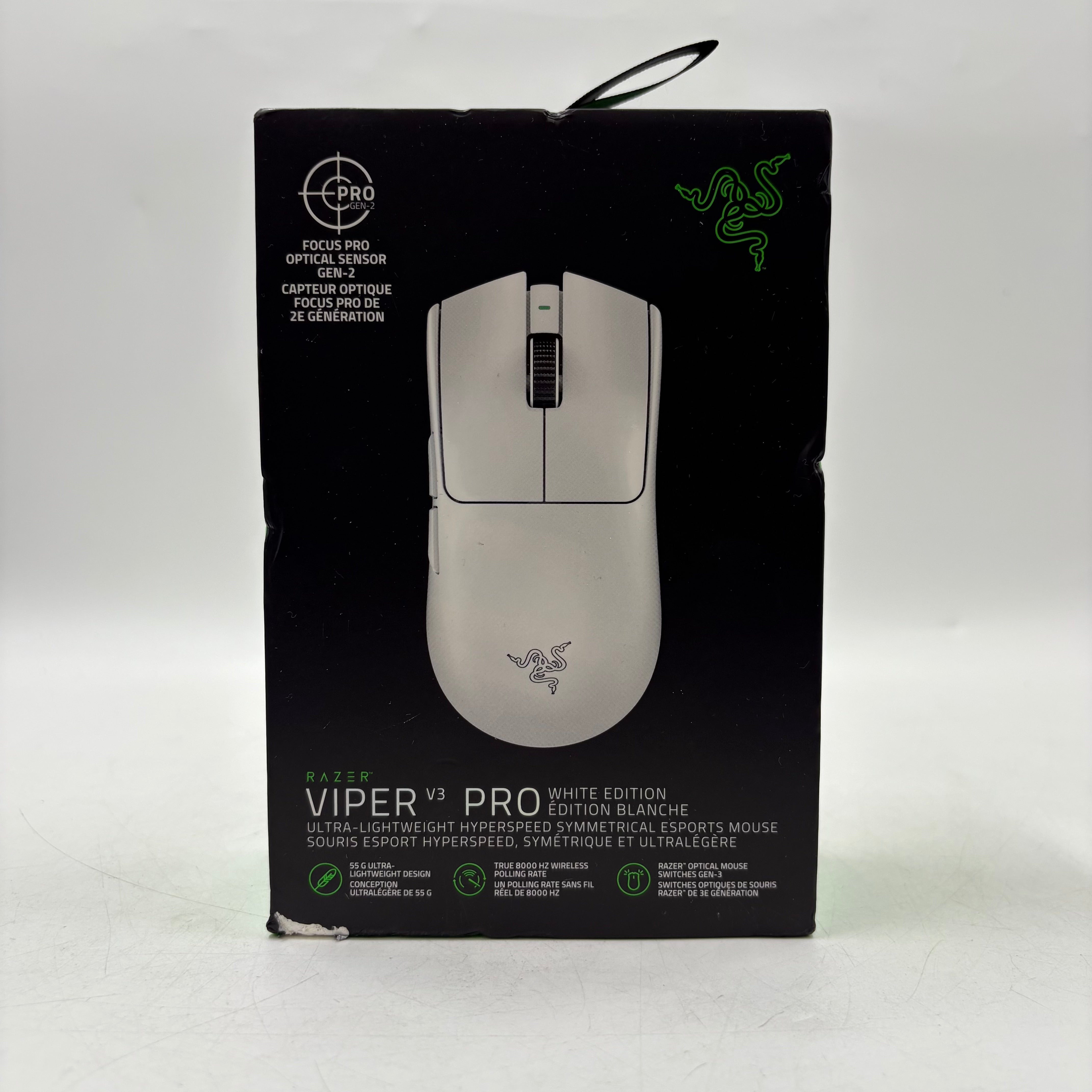 Razer Viper V3 Pro White Edition 完品 Amazon.co.jp: 【8000Hzドングル同梱・超軽量55g】Razer Viper V3 Pro