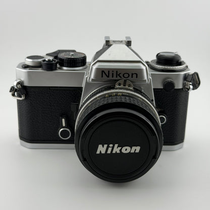 Nikon FE 35MM Film Camera Nikkor 50mm 1:1.8