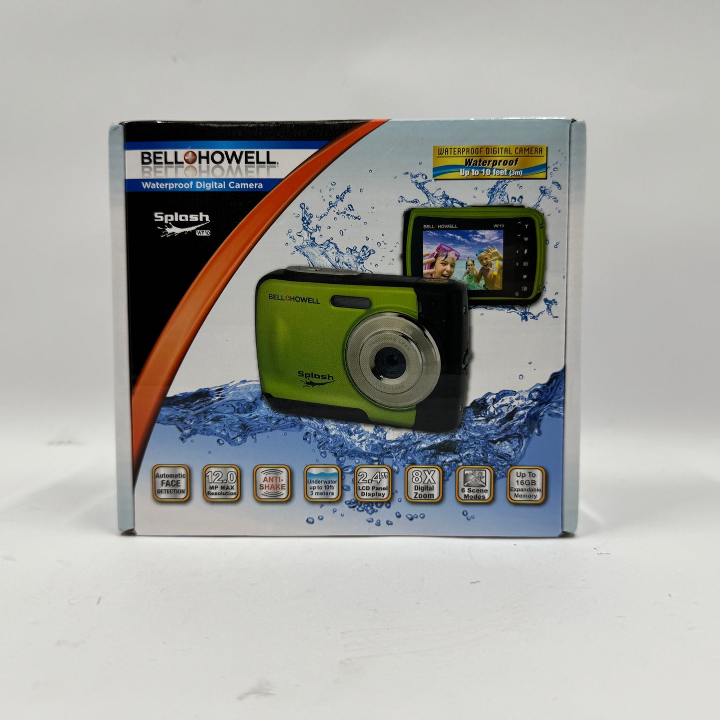 Bell+Howell Splash Waterproof Digital Camera WP-10