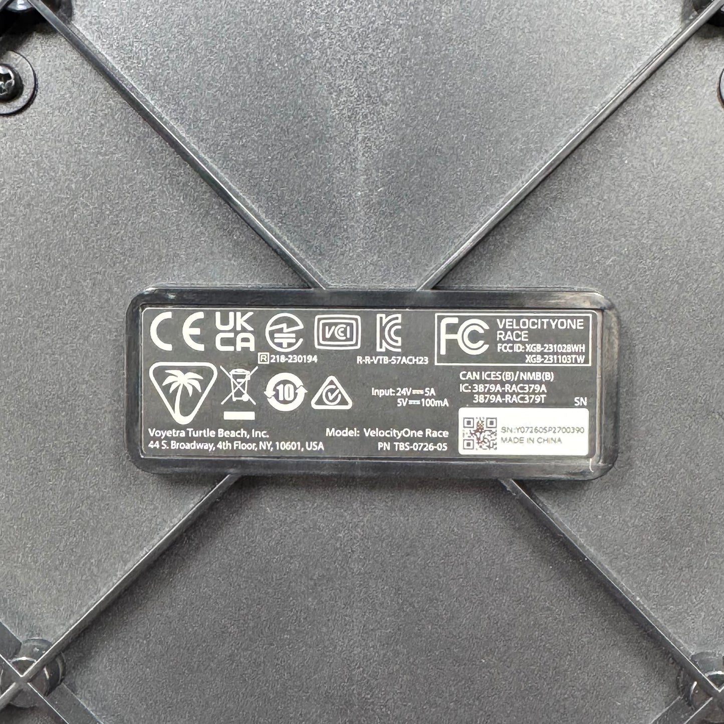 Turtle Beach VelocityOne Race Wheel & Pedal System Xbox Series X/S and Windows