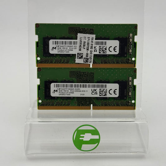 Micron 16GB (2x8GB) RAM DDR4 3200MHz MTA4ATF1G64HZ-3G2E2 Sodimm