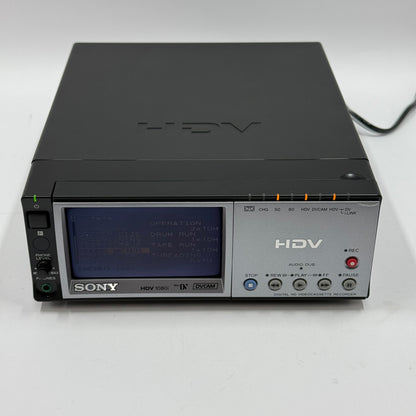 Sony HDV 1080i Digital HD Videocassette Recorder HVR-M10