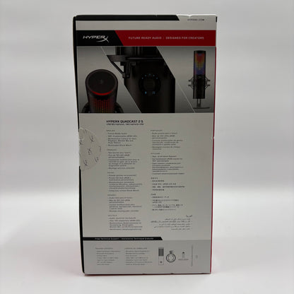 New HyperX QuadCast 2S USB Microphone