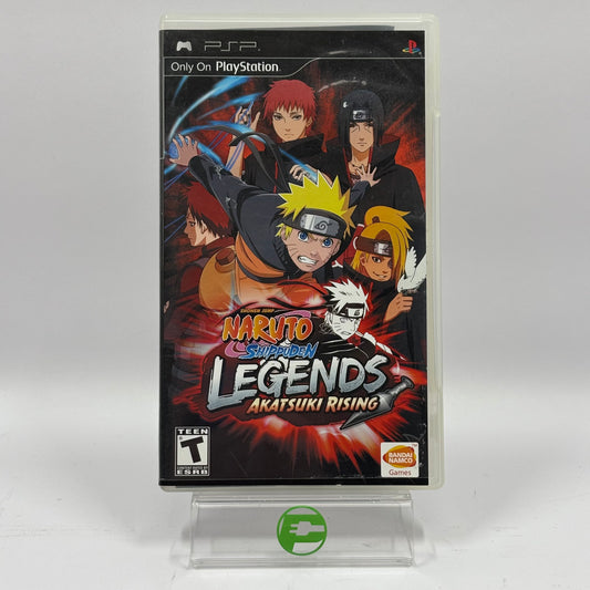 Naruto Shippuden Legends: Akatsuki Rising (Sony PlayStation Portable PSP, 2009)