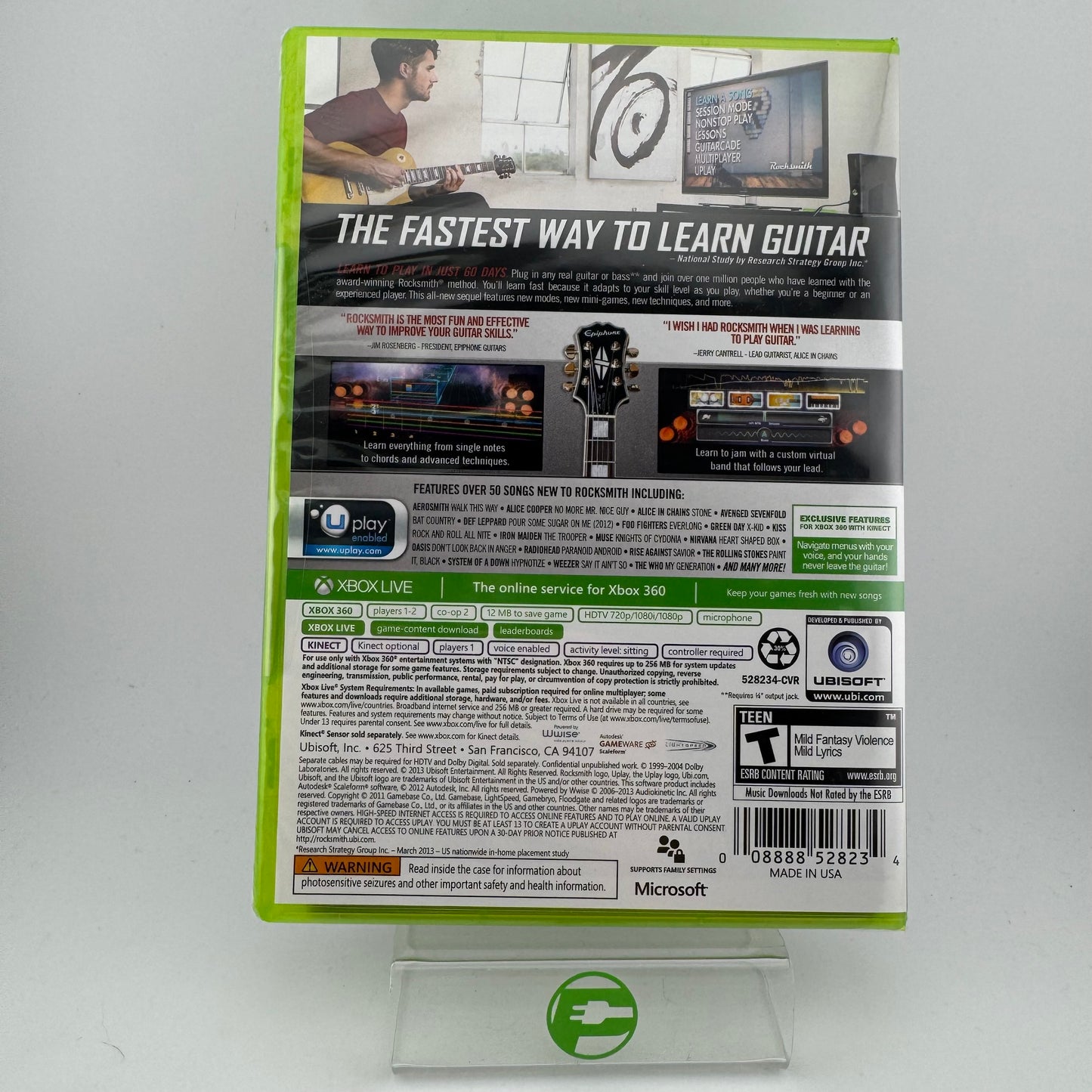 New Rocksmith 2014 (Microsoft Xbox 360, 2013)