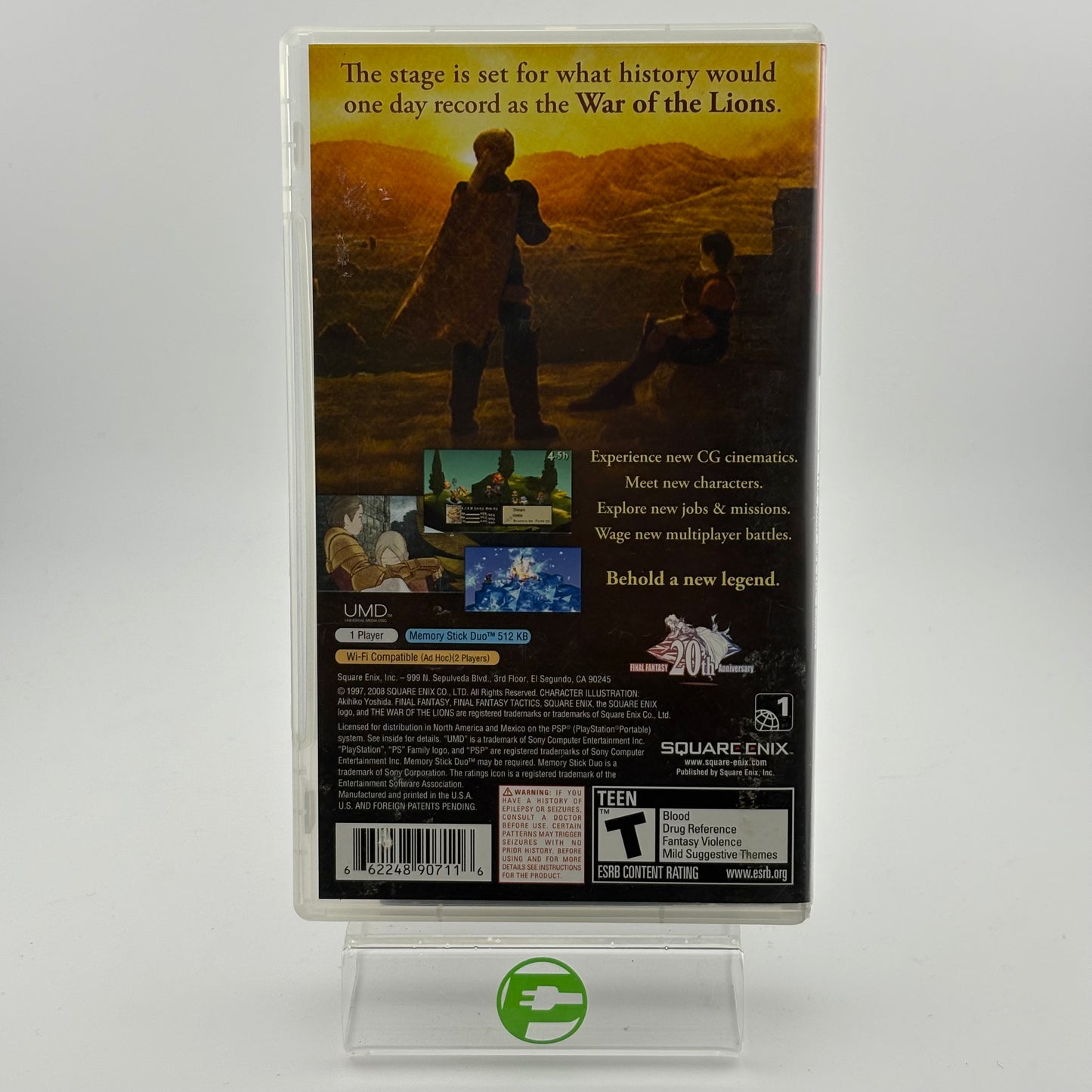 Final Fantasy Tactics: The War of the Lions (Sony PlayStation PSP, 2007)