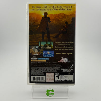 Final Fantasy Tactics: The War of the Lions (Sony PlayStation PSP, 2007)