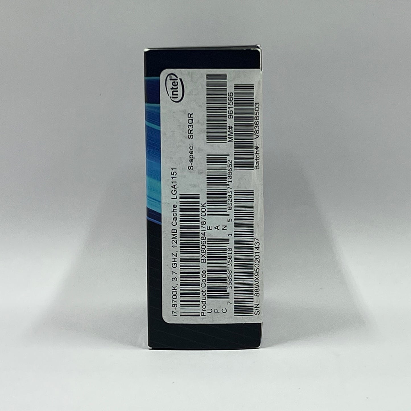 Intel Core i7-8700K 3.70GHz 6 Core BX80684178700K 12 Thread LGA 1151