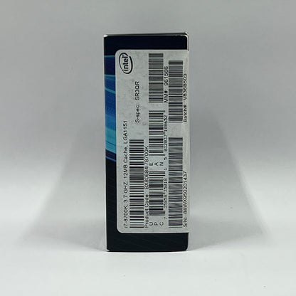 Intel Core i7-8700K 3.70GHz 6 Core BX80684178700K 12 Thread LGA 1151