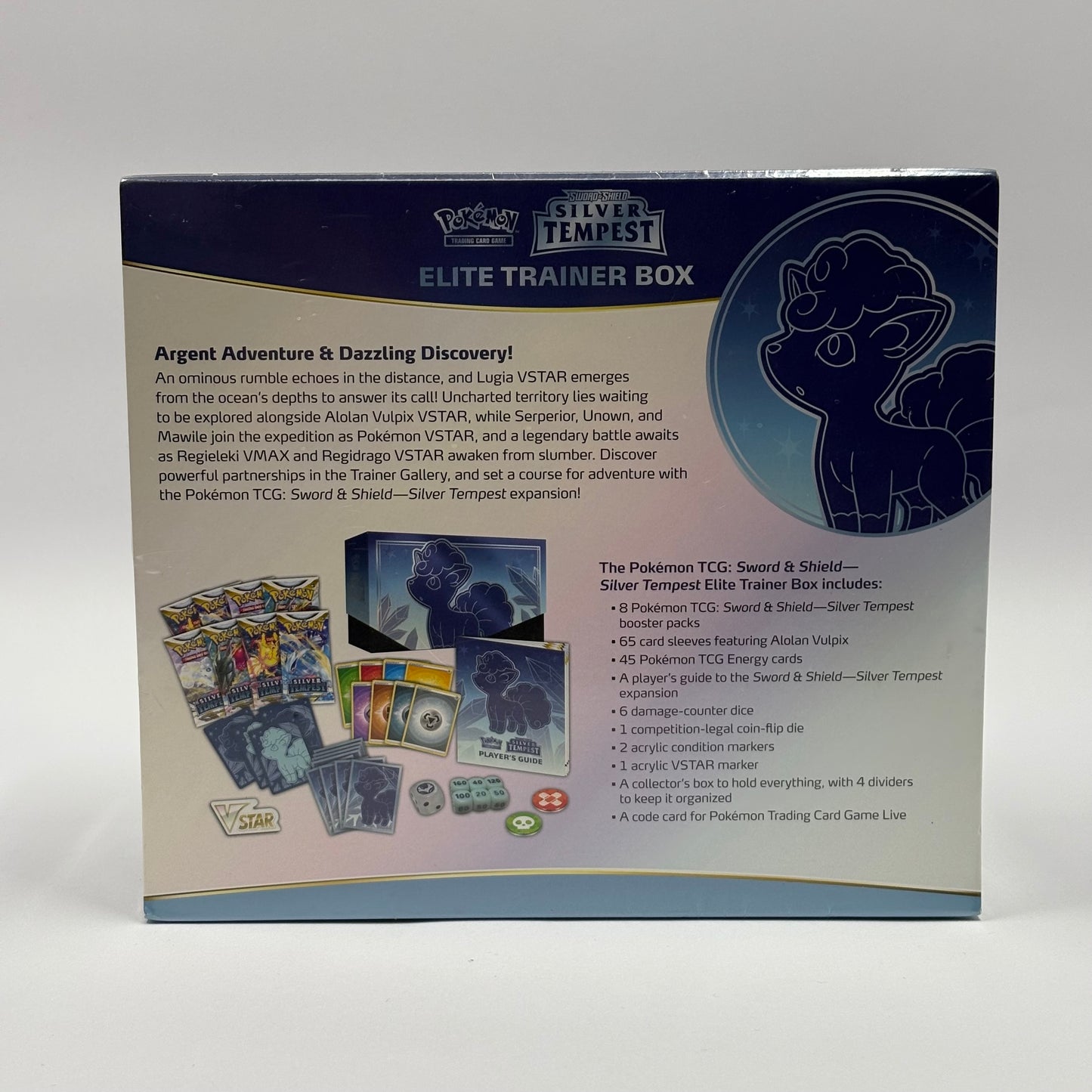 New Pokémon TCG Sword & Shield Silver Tempest Elite Trainer Box