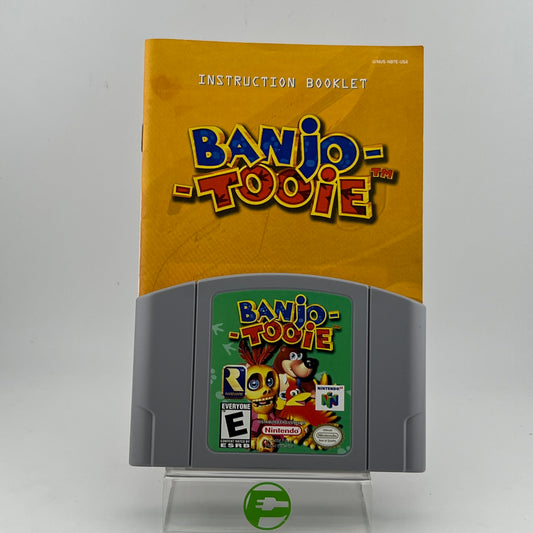 Banjo-Tooie (Nintendo 64 N64, 2000) W/ Manual