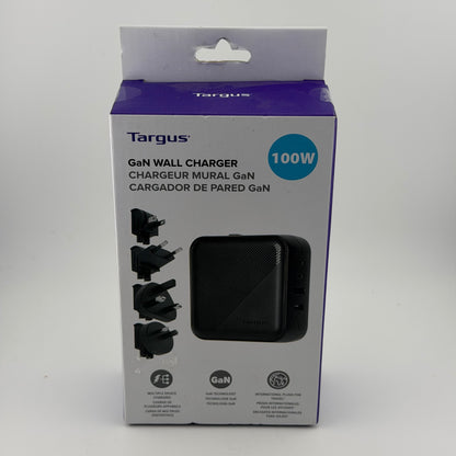 New Targus 100W GaN Wall Charger APA109