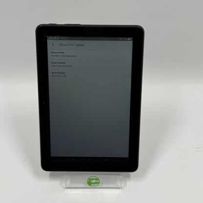 WiFi Only Amazon Fire HD 8 12th Gen 32GB Black R24SB8