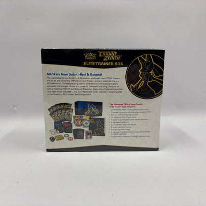 New Pokémon TCG Crown Zenith Elite Trainer Box Rip