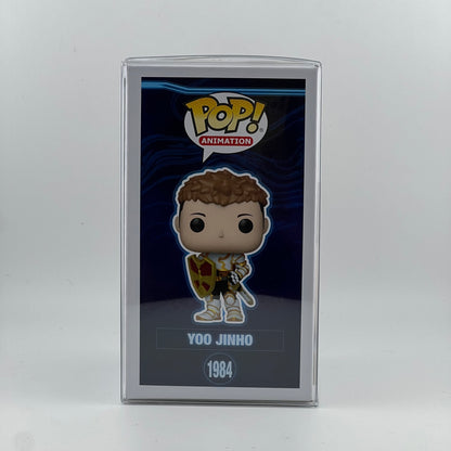 New Funko Pop Solo Leveling Yoo Jinho #1984 Figure with Protector
