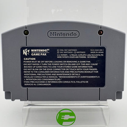 World Cup 98 (Nintendo 64 N64, 1998) Cartridge and Manual