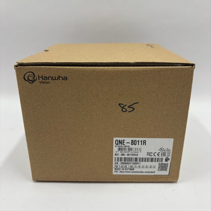 New Hanwha Vision  QNE-8011R Network Camera 5MP Outdoor Day and Night Dome Cam