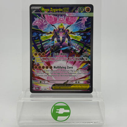 Pokémon TCG Perfect Order Mega Zygarde ex #120 Holo Textured English LP