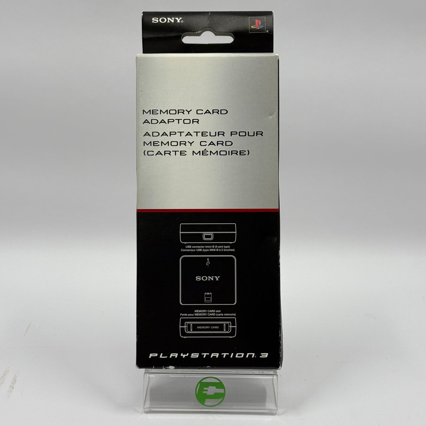 Sony PlayStation 3 PS3 Memory Card Adapter Black