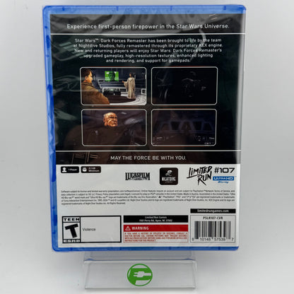 New Star Wars: Dark Forces Remaster (Sony PlayStation 5 PS5, 2024)