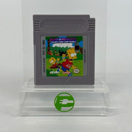 Bart Simpson's Escape from Camp Deadly (Nintendo GameBoy, 1991)