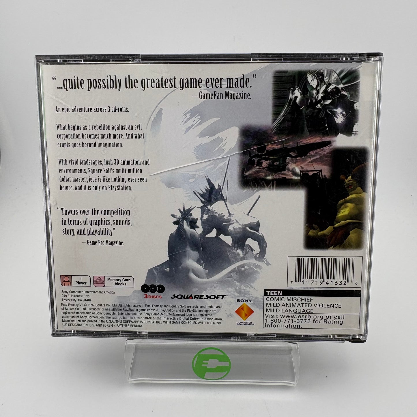 Final Fantasy VII (Sony PlayStation 1 PS1, 1997)