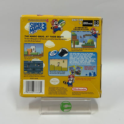 Super Mario Advance 4: Super Mario Bros. 3 (Nintendo GameBoy Advance, 2003)