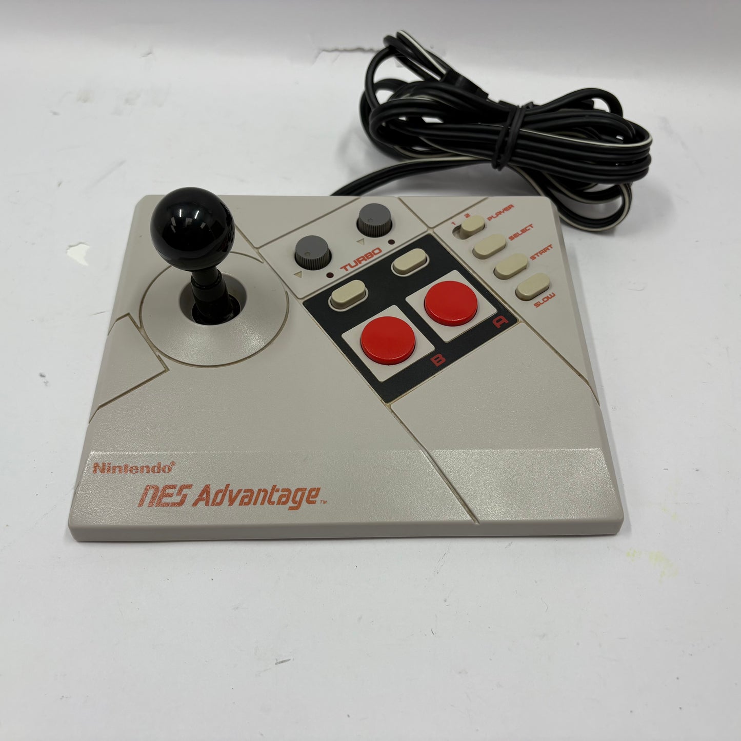 Nintendo NES Advantage Joystick Controller NES-026 Gray