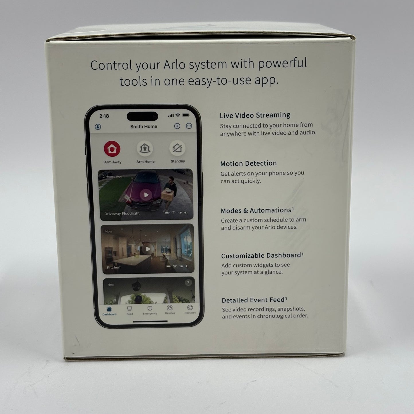 New Arlo Essential Indoor Camera 2nd Generation  Black VMC2060-100NAS