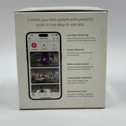 New Arlo Essential Indoor Camera 2nd Generation  Black VMC2060-100NAS