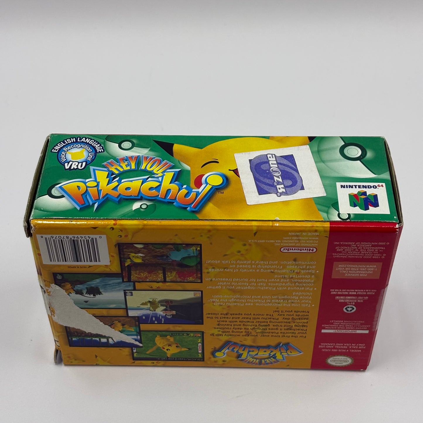 Hey You Pikachu [Microphone Bundle] (Nintendo 64 N64, 2000)