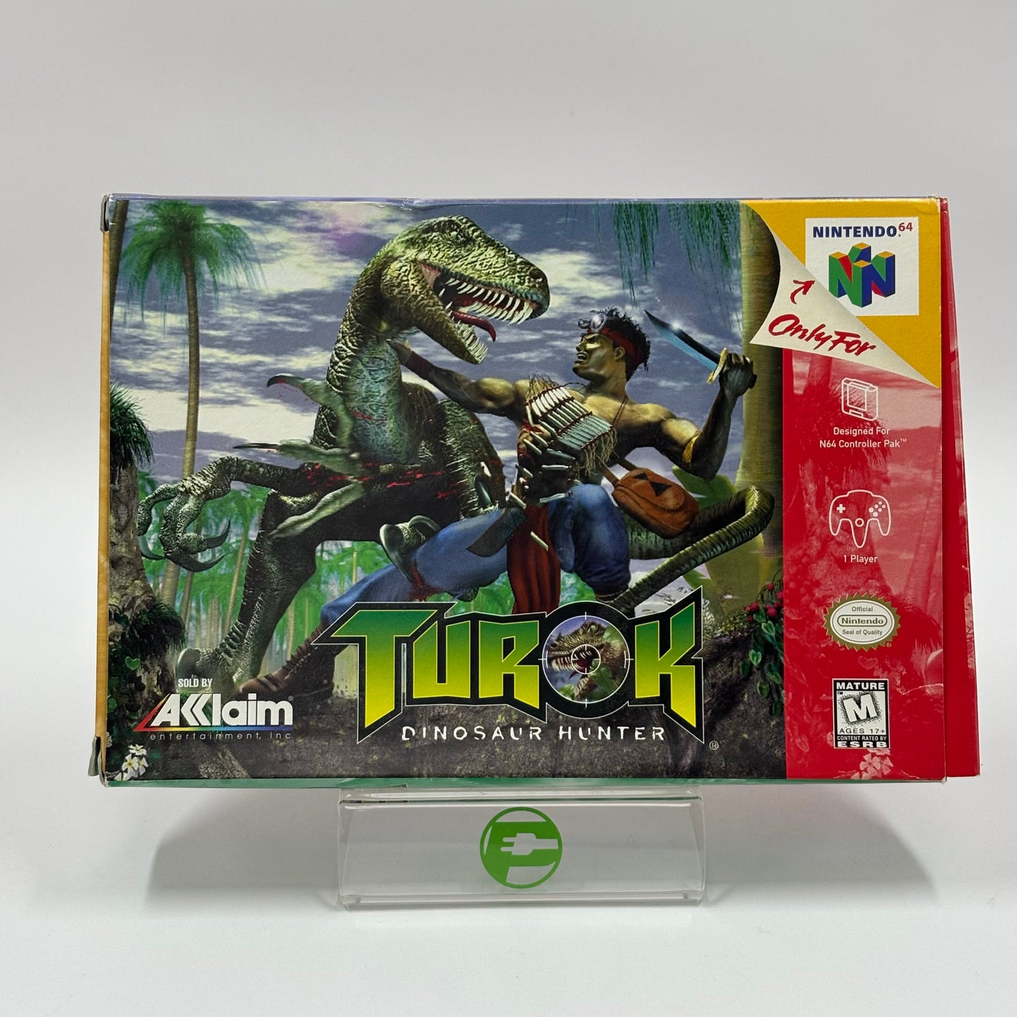 Turok Dinosaur Hunter (Nintendo 64 N64, 1997)
