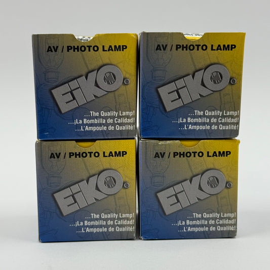 Lot of 4 New Eiko AV / Photo Lamp Projector Bulb 82V 300W