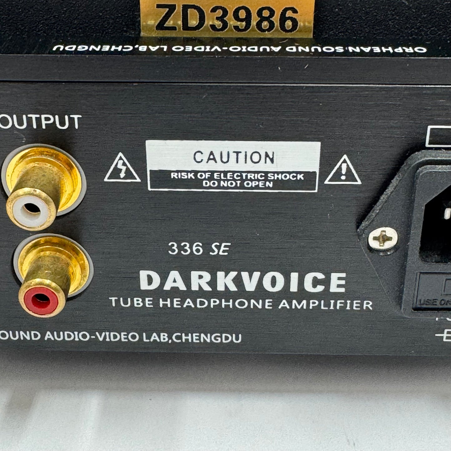 DarkVoice 336SE Tube Headphone Amplifier With No Bulbs
