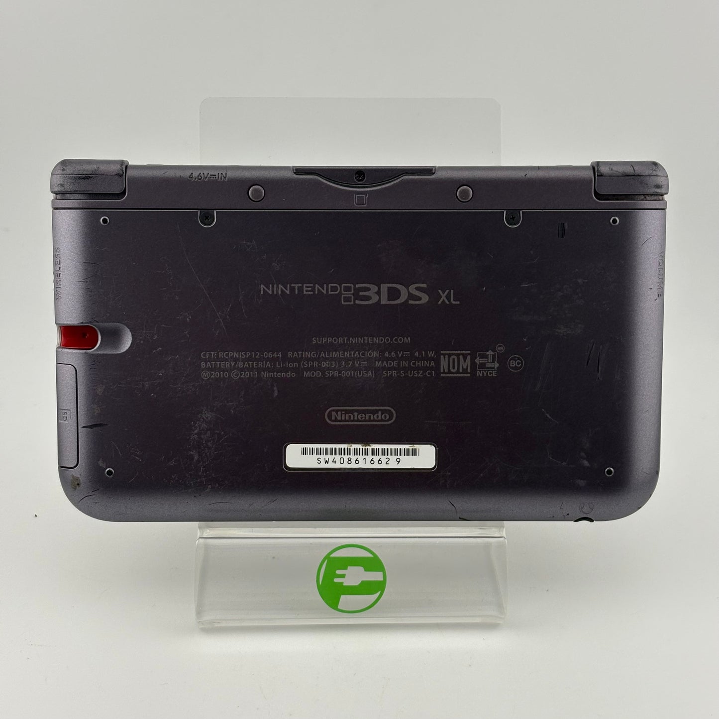 Nintendo 3DS XL NES Edition Handheld Game Console Only SPR-001 Gray No Stylus