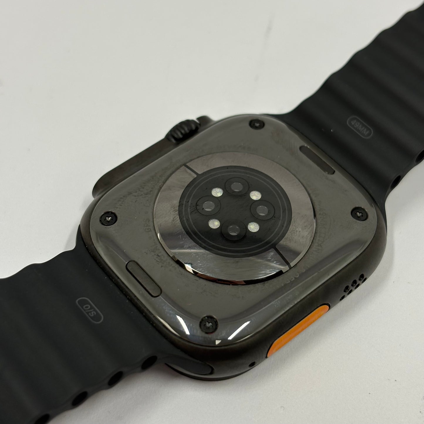 Unlocked Apple Watch Ultra 3 49MM Black Titanium Black Ocean Band MF0J4LW/A