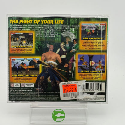 Tekken 3 (Sony PlayStation 1 PS1, 1998)