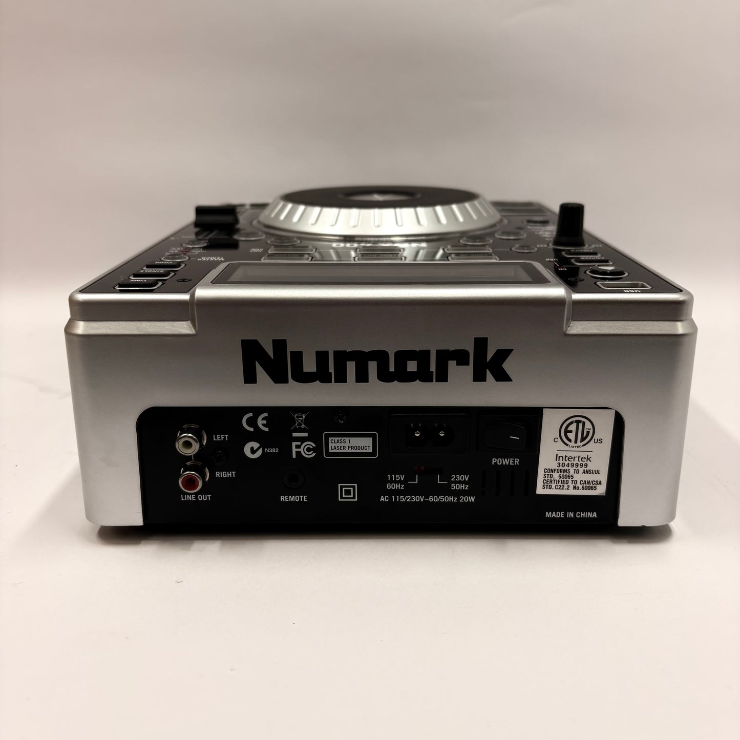 Numark NDX400 CD/USB Turntable Professional DJ Tabletop Read