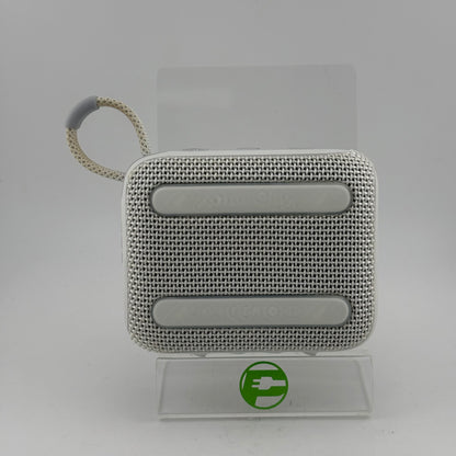 JBL Go 4 Portable Waterproof Bluetooth Speaker White