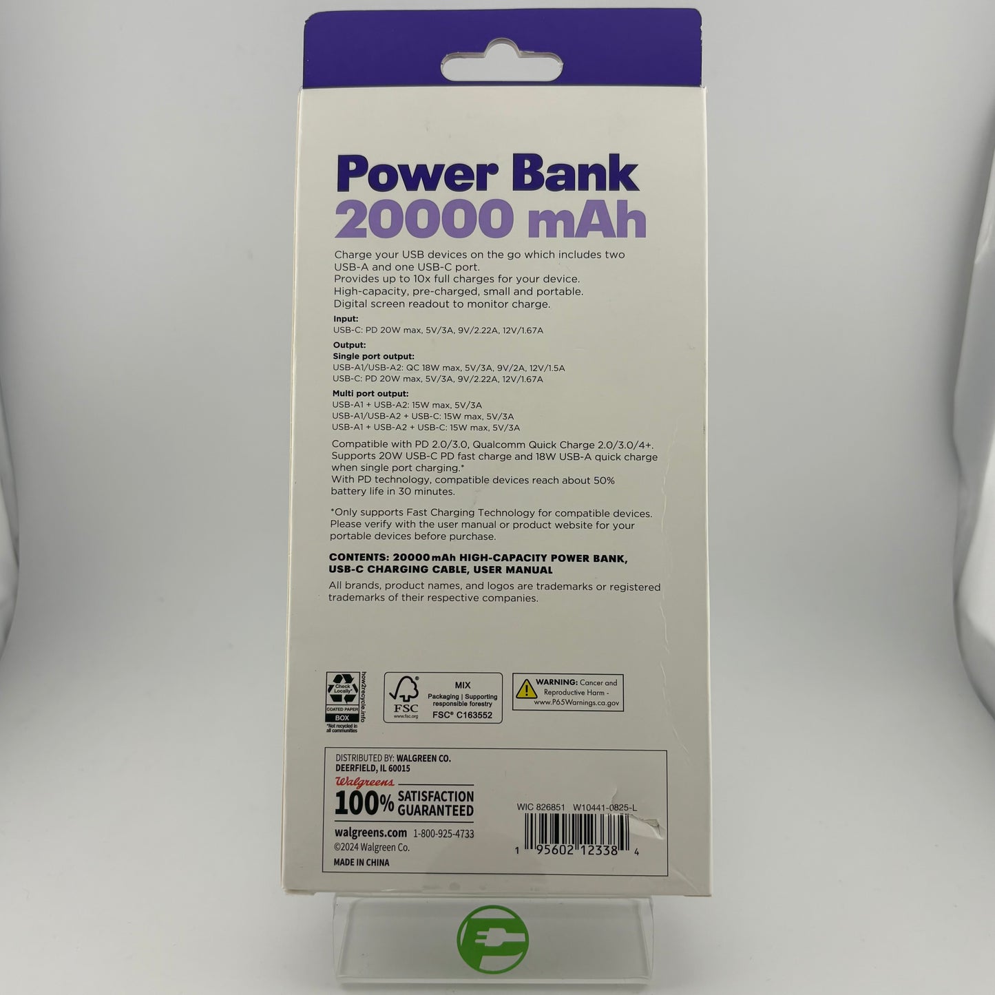 New Infinitive Power Bank 20000 mAh