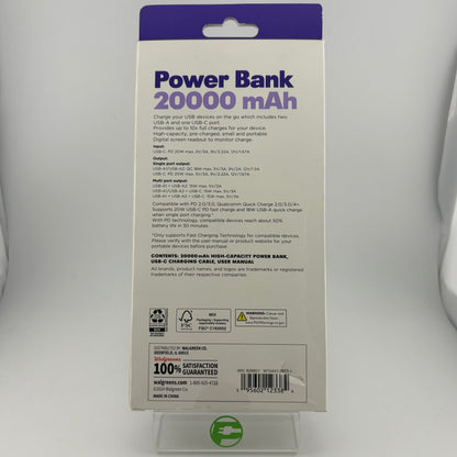 New Infinitive Power Bank 20000 mAh