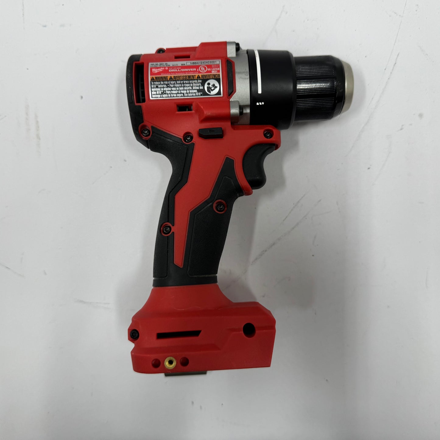 Milwaukee 3601-20 M18 18V 1/2" Drill Driver Tool Kit