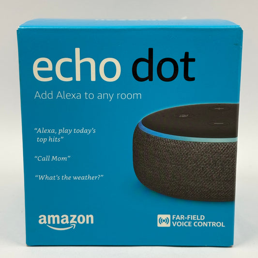 New Amazon Echo Dot 3rd Gen Smart Speaker with Alexa