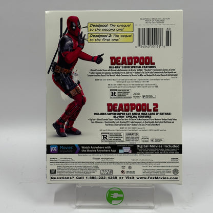 Blu-Ray Deadpool: The Complete Collection (For Now) 2 Movie Pack