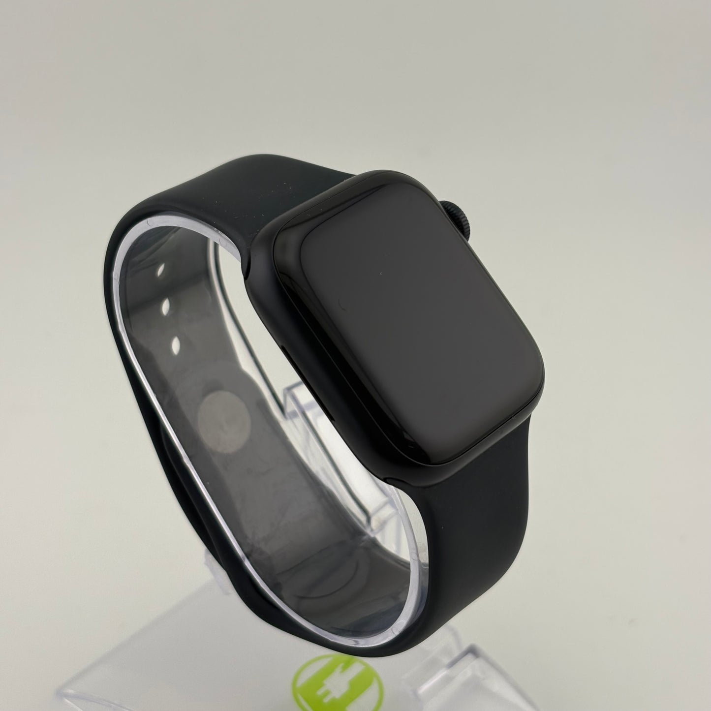 Unlocked Apple Watch Series 8 41MM Midnight Aluminum Black Sport Band