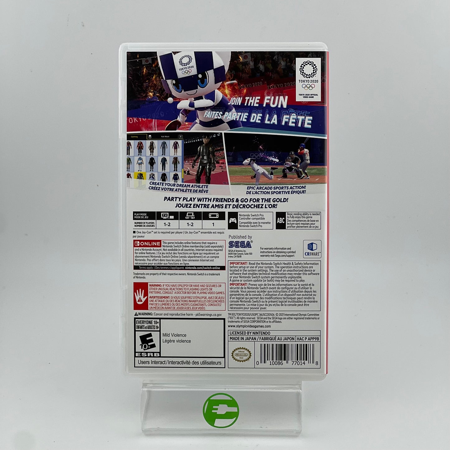Tokyo 2020 Olympic Games (Nintendo Switch, 2021)