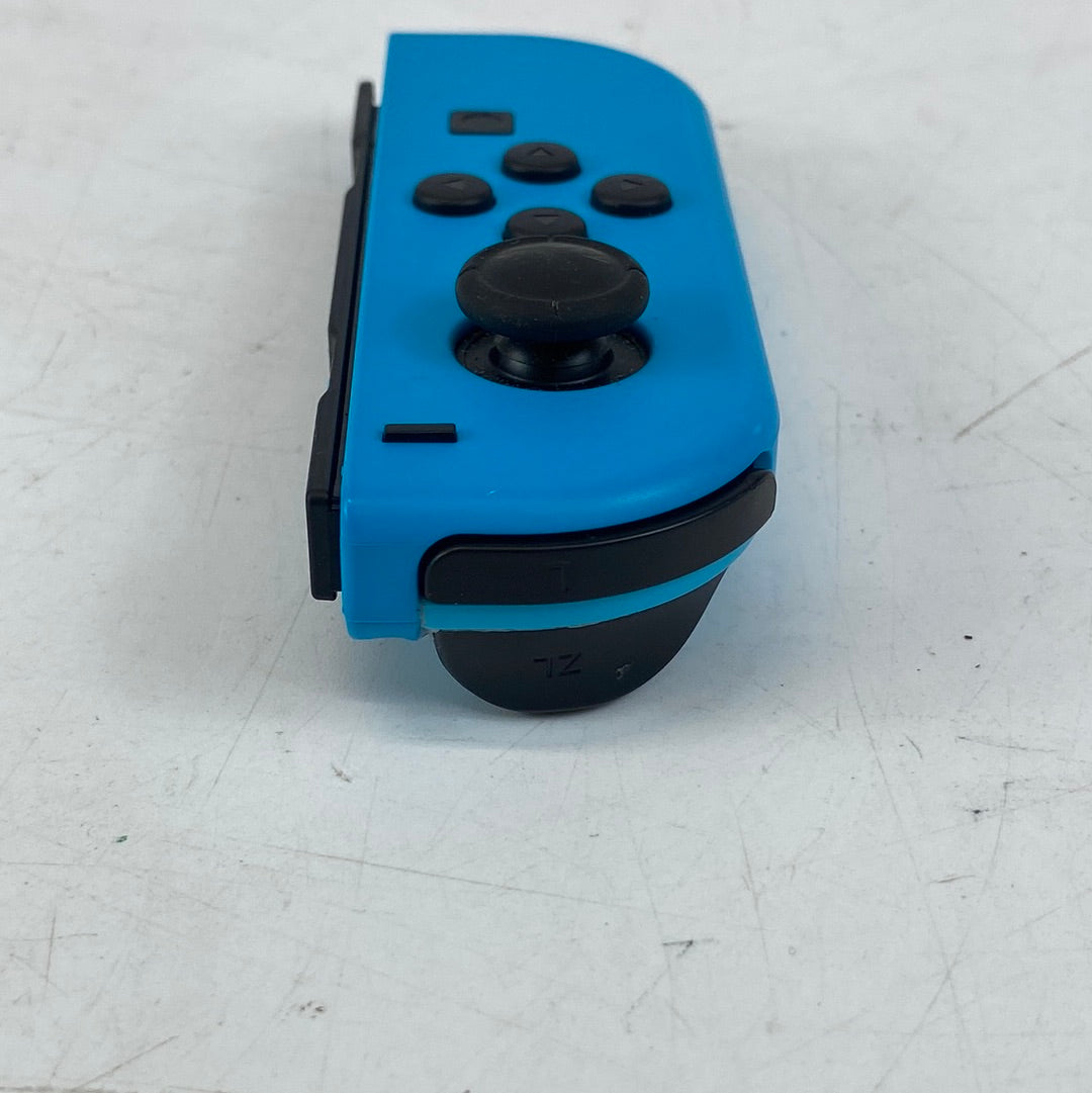 Nintendo Switch JoyCon Wireless Controller HAC-015 Neon Blue Left